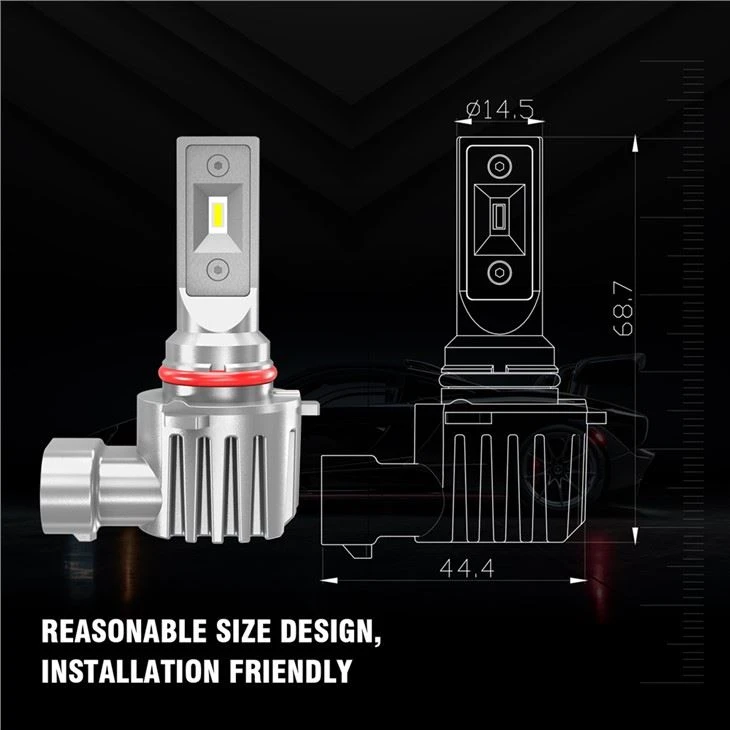 Super Competitive Led Headlight Mini Size Fog Light 9005